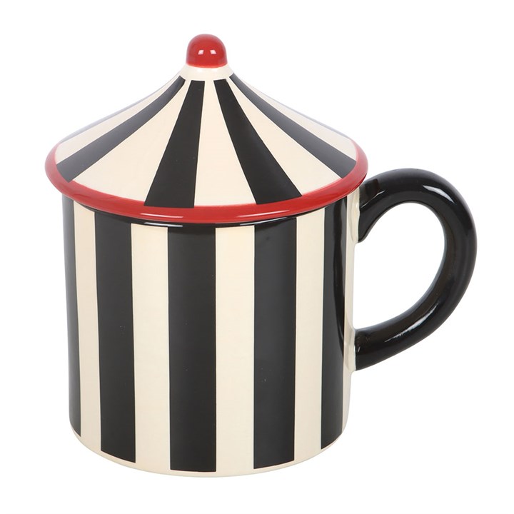 Mug Tente de Cirque Rayé Noir