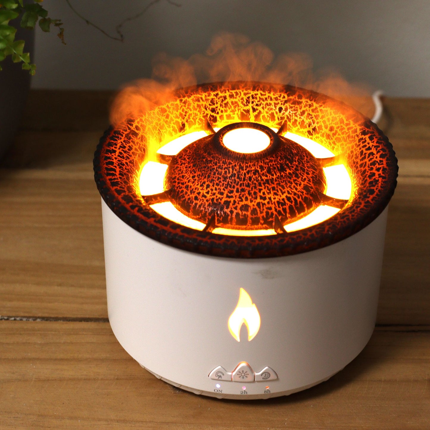 Medium Volcano Effect Aroma Diffuser (Plug-In) – 360ml | Two Colours