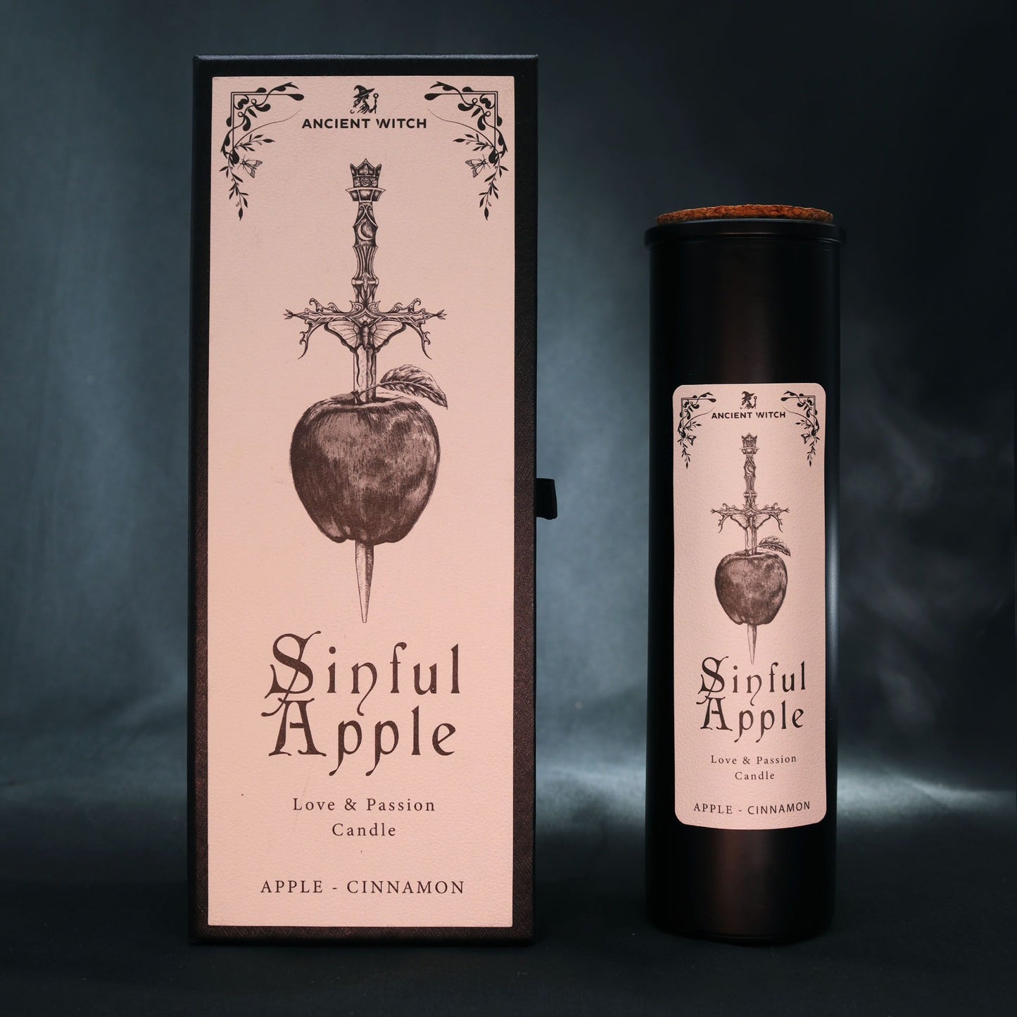 π Ancient Witch Sinful Apple Ritual Candle β Love, Desire & Bold Attraction π₯