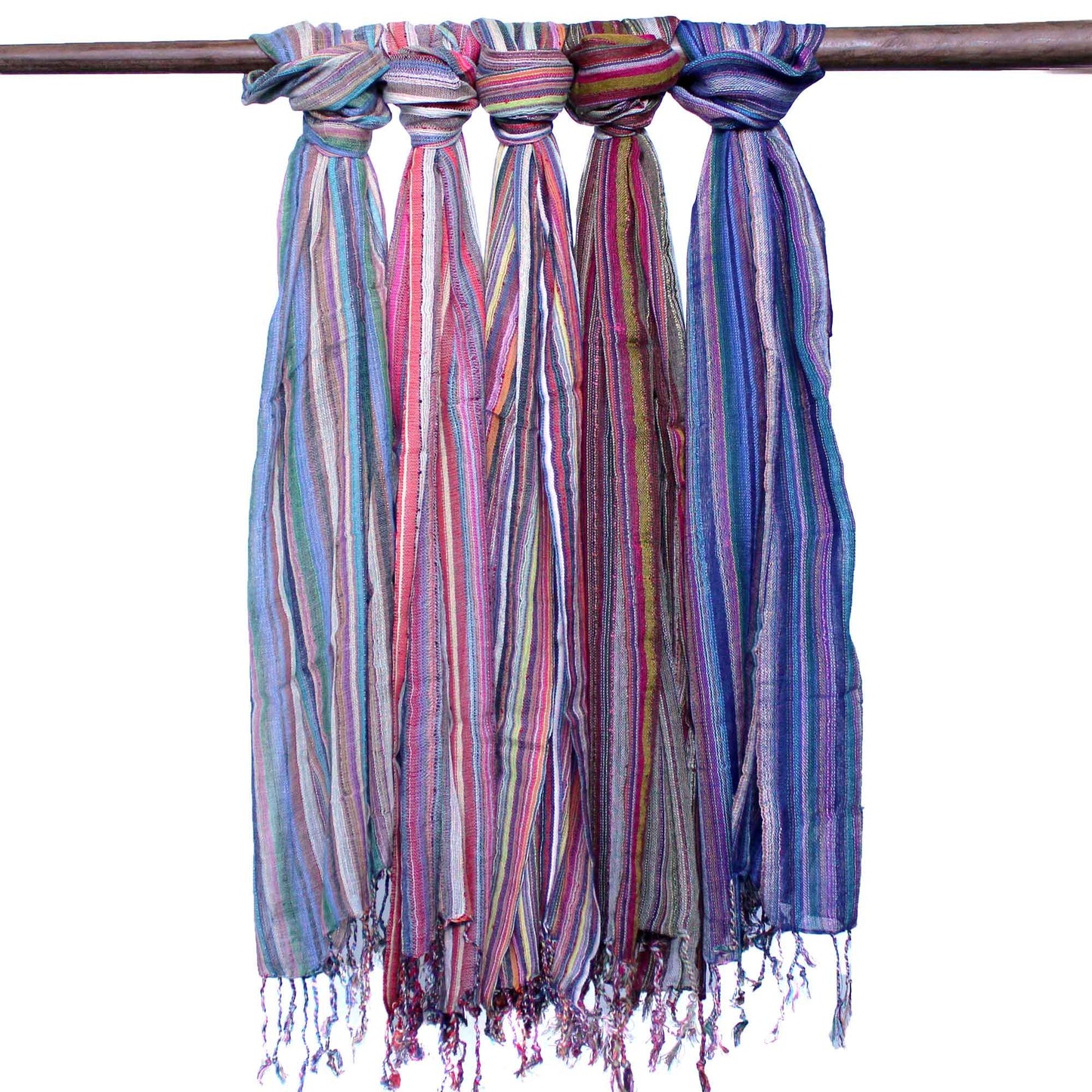 πΈ Indian Boho Scarves β Random Purples | 100% Cotton Handmade Scarf from India πΈ
