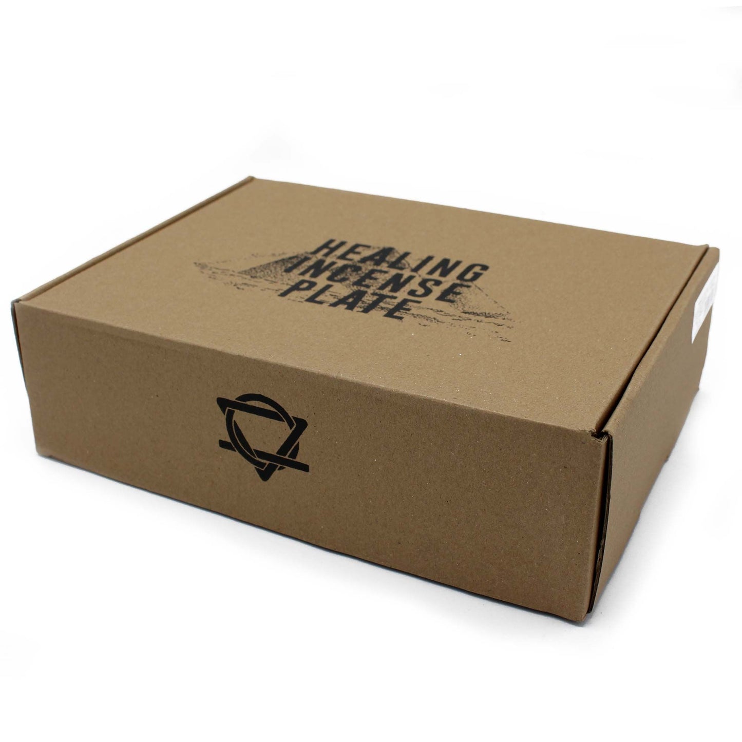 π€ Healing Incense Plate - Black & Gold Lava-Stone Effect πΏ