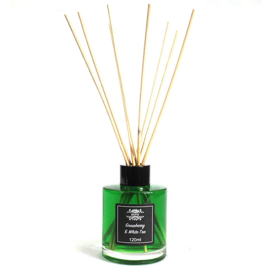 120ml Reed Diffuser – Gooseberry & White Tea 🍃