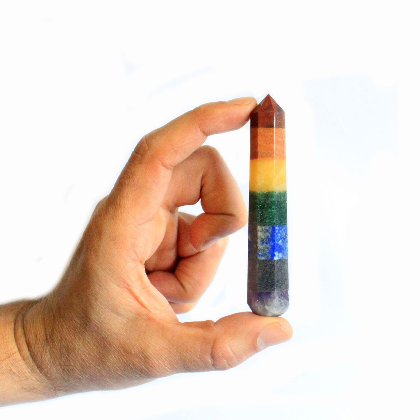 Bonded Chakra Massage Wand Stones by Ancient Wisdom ๐งฟโจ