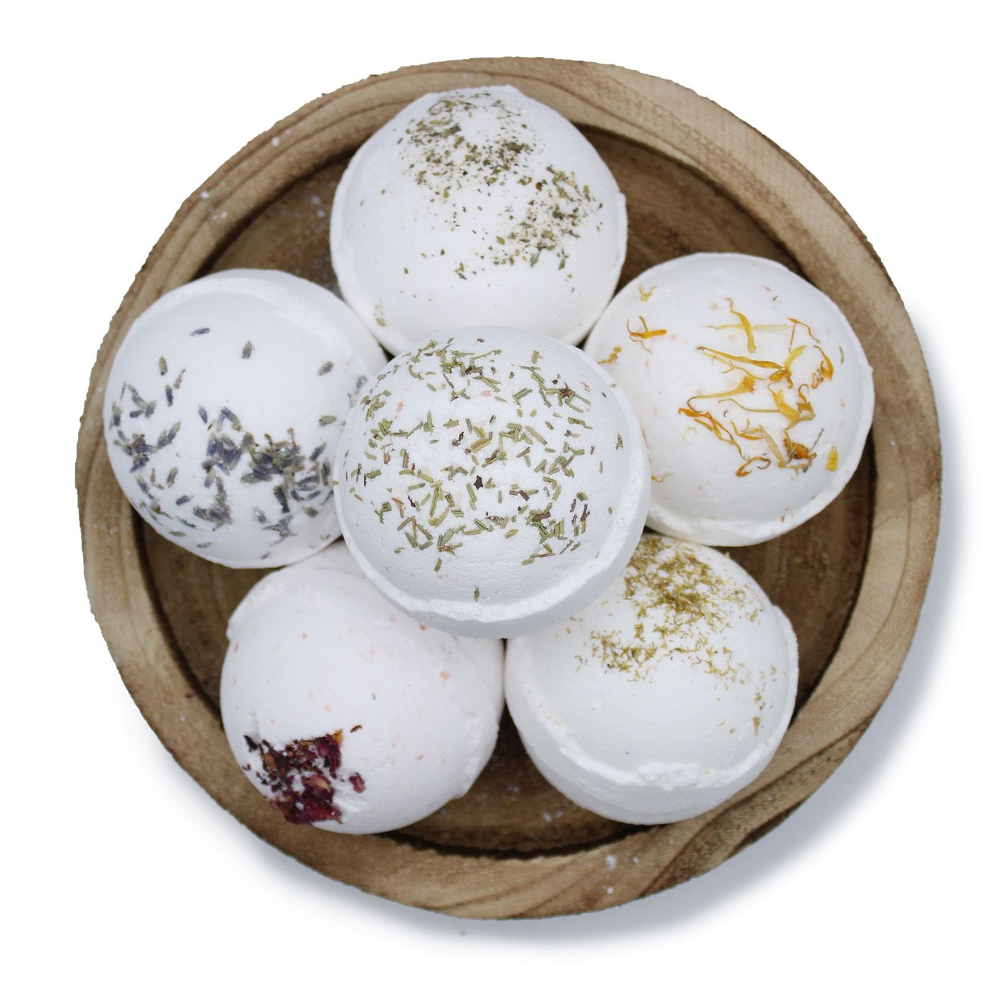 3 bombas de baño de sal del Himalaya sensuales (180g) – Ylang Ylang y aceite de coco para un baño de spa de lujo