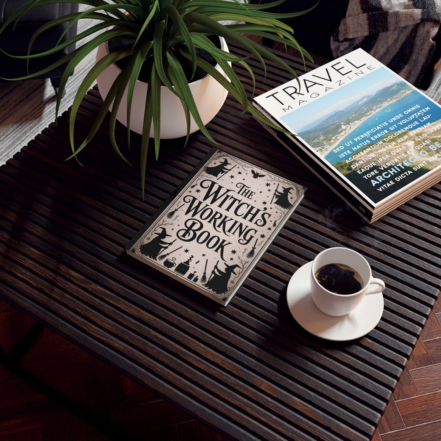 Witch's Working Book — Hardback Journal for Spells, Rituals & Witchcraft Notes