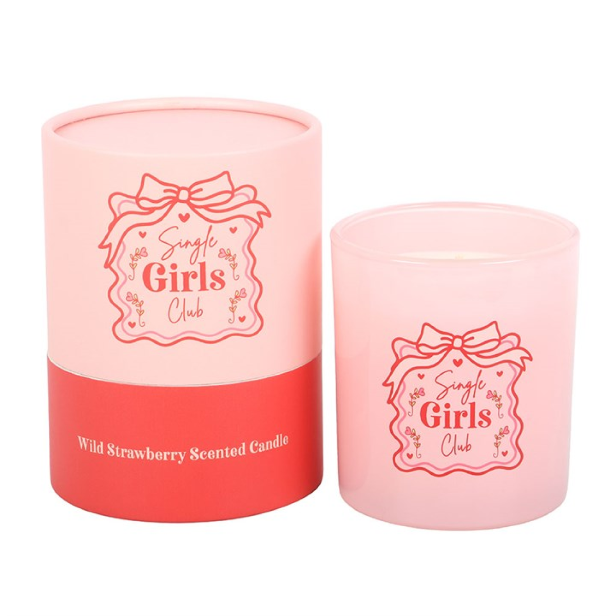 Bougie Fraise des bois du club des filles célibataires