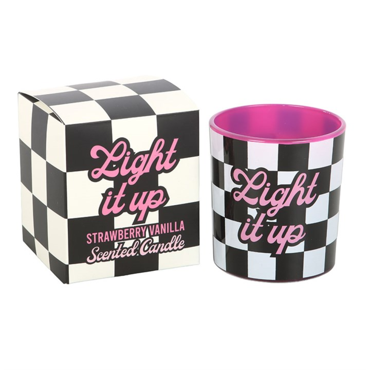 Bougie Fraise Vanille Light It Up
