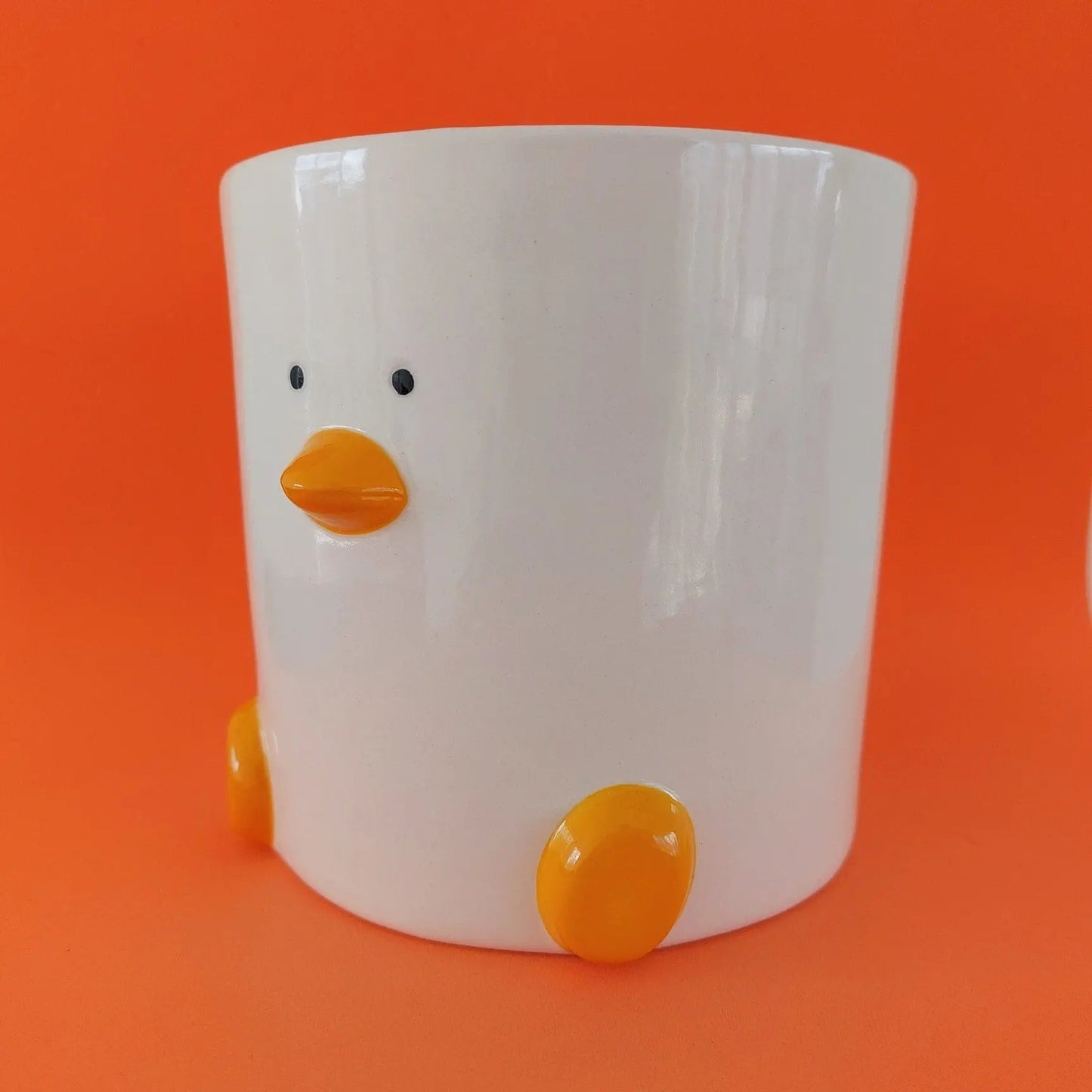 Duck Plant Pot by Haus of Honk – Cute 1L Pot with Drainage 🦆🌿