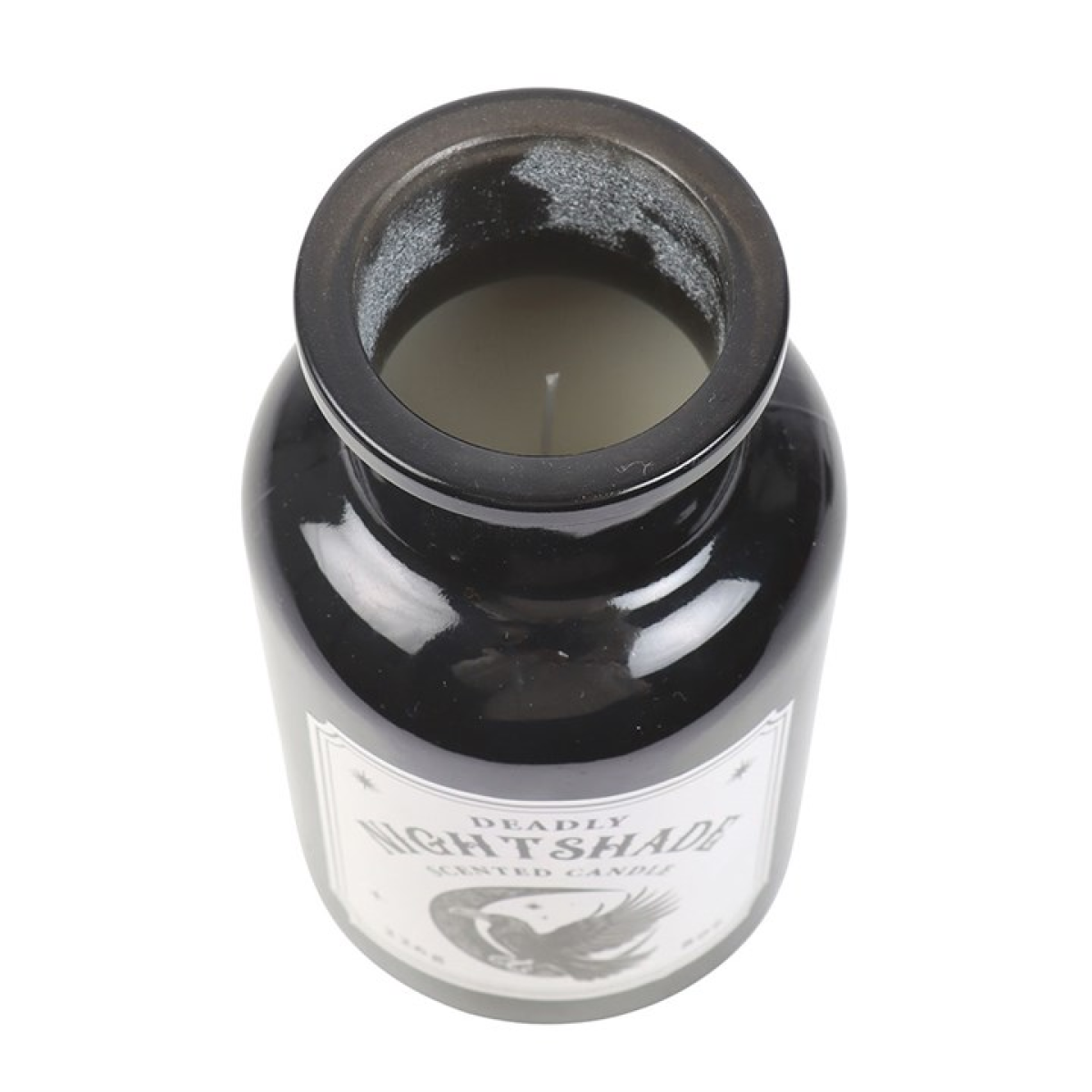 🖤 Mystic Raven Deadly Nightshade Apothecary Candle 🕯️✨