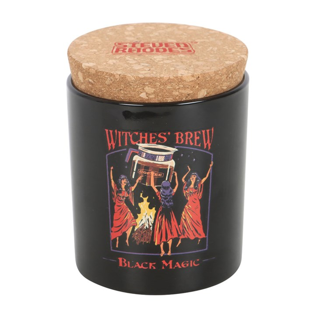 Bougie Lait d'Avoine Latte "Witches' Brew" par Steven Rhodes