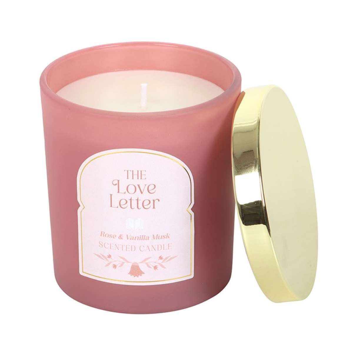 The Love Letter Rose & Vanilla Musk Candle – Cosy Romantic Reading Nook Gift 🕯️💌