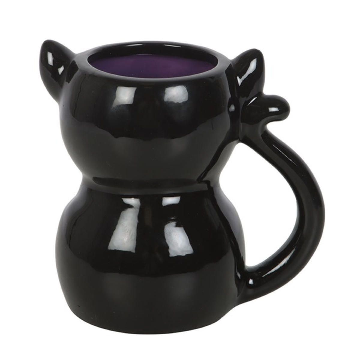 🐈‍⬛ Cute & Creepy Black Cat Mug – Gothic Charm for Every Sip ☕✨
