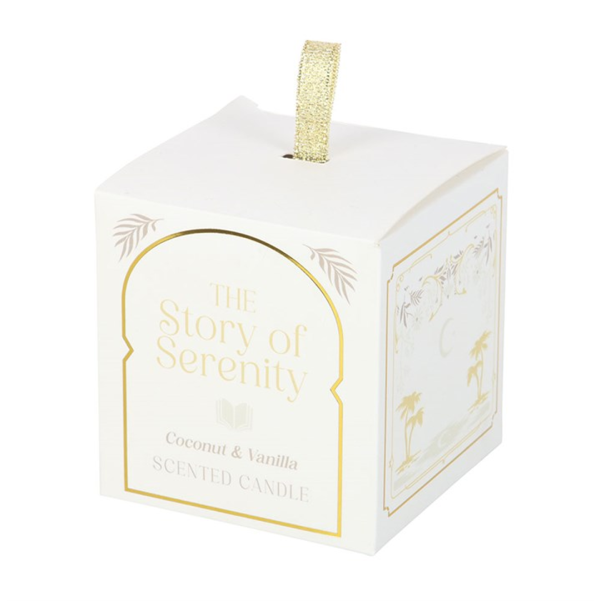 ✨ The Story of Serenity Coconut & Vanilla Candle – Peaceful Home Fragrance for Book Lovers 📚🕯️