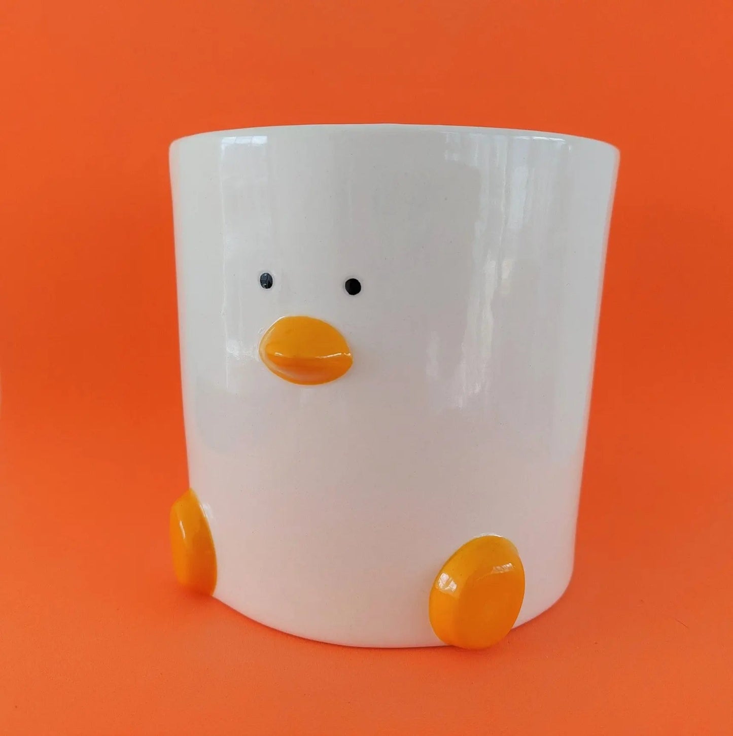 Duck Plant Pot by Haus of Honk – Cute 1L Pot with Drainage 🦆🌿