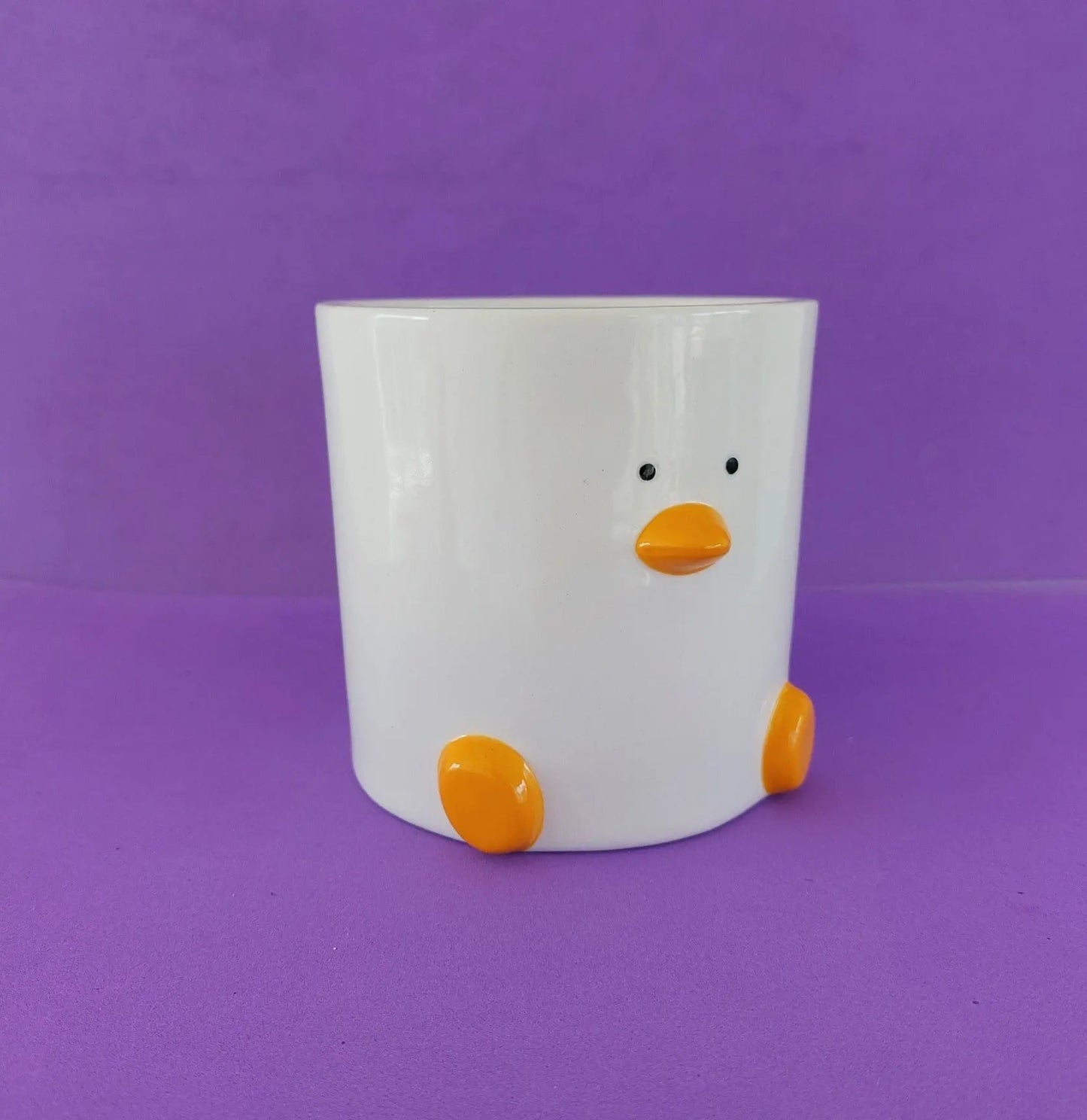 Duck Plant Pot by Haus of Honk – Cute 1L Pot with Drainage 🦆🌿