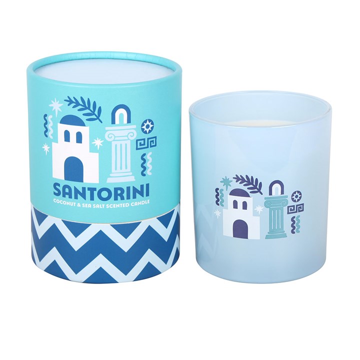 Bougie parfumée Santorin Coco & Sel marin