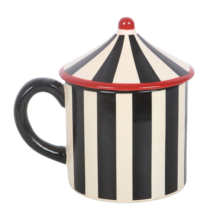 Mug Tente de Cirque Rayé Noir