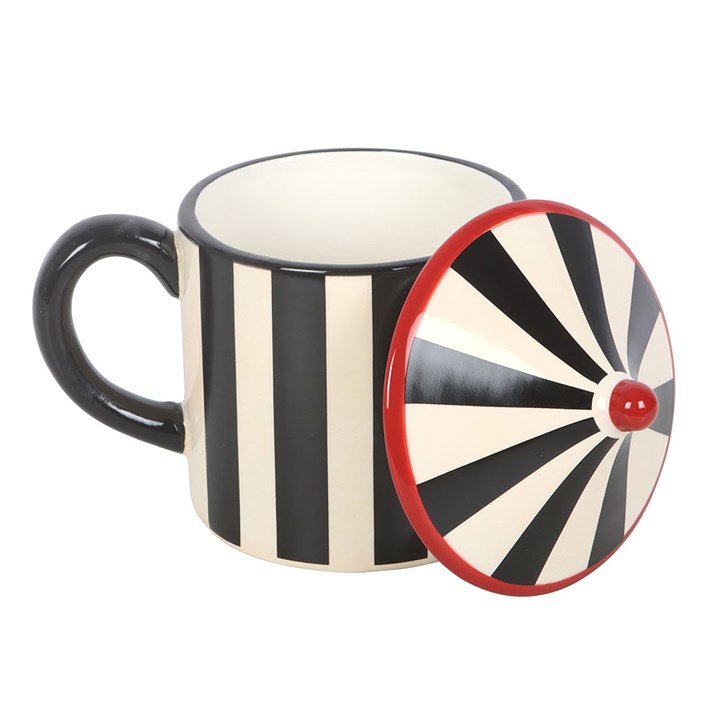 Mug Tente de Cirque Rayé Noir