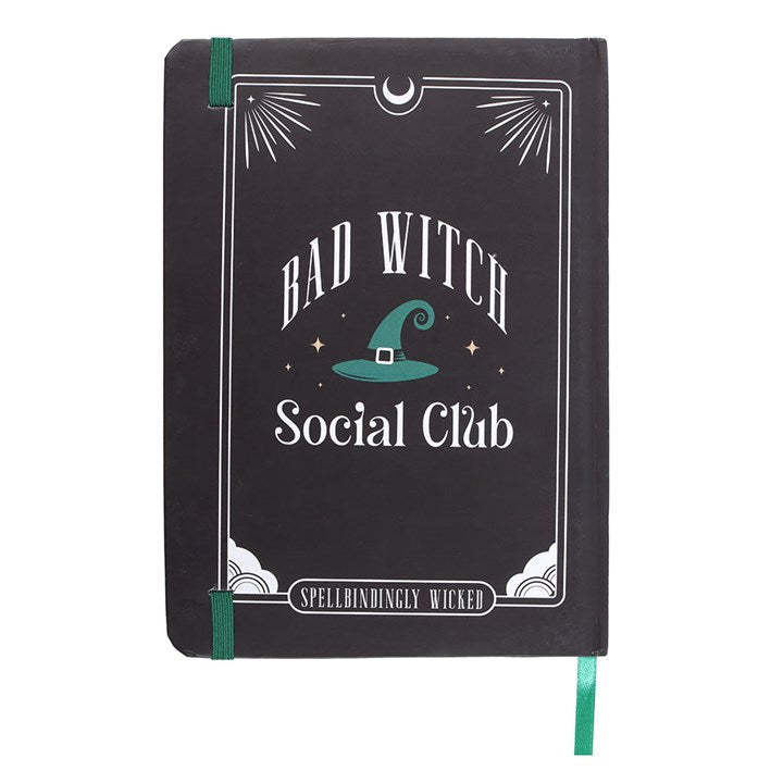 Carnet A5 du club social des mauvaises sorcières