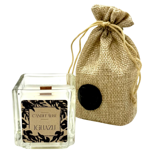 🌿 Iguazú Mini Travel Candle – Pure, Invigorating & Inspired by the Falls 🌧️✨