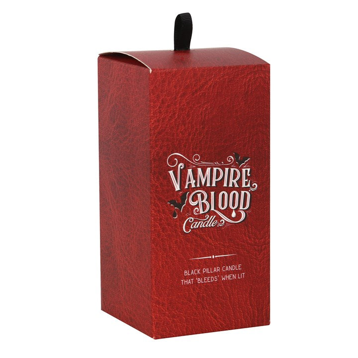 Grande bougie pilier Sang de Vampire