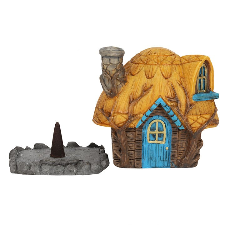 Buttercup Cottage Fairy House Incense Cone Burner 🏡✨ by Lisa Parker