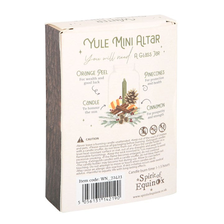 🕯️ Cedar & Pine Winter Ritual Spell Candles – Yule & Solstice Magic 🌲✨