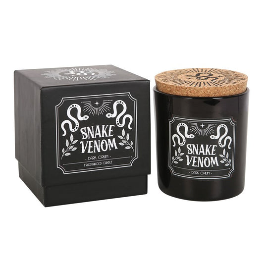 Snake Venom Dark Opium Scented Candle – Enchantingly Dark Home Fragrance