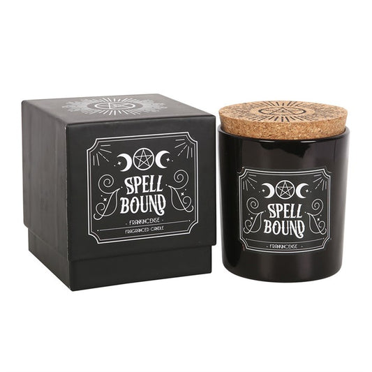 Spell Bound Frankincense Scented Candle – Enchanting Gothic Home Fragrance