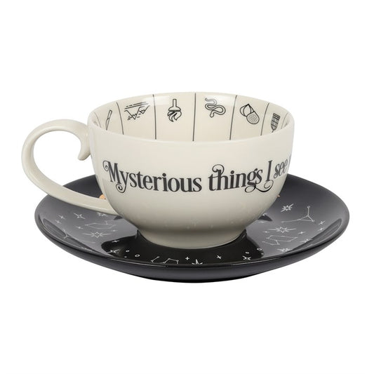 Tasse à thé en céramique pour divination
