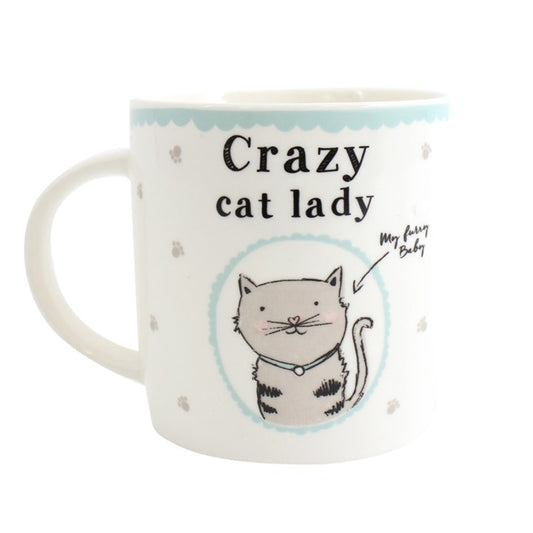 🐾 Crazy Cat Lady Boxed Mug 🐱 – The Purrfect Gift for Every Occasion 🎁