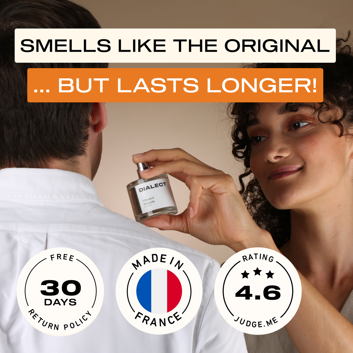 Eau de Toilette Basilic Citron 50ml – Parfum Agrumes Frais, Basilic Aromatique & Vétiver Boisé
