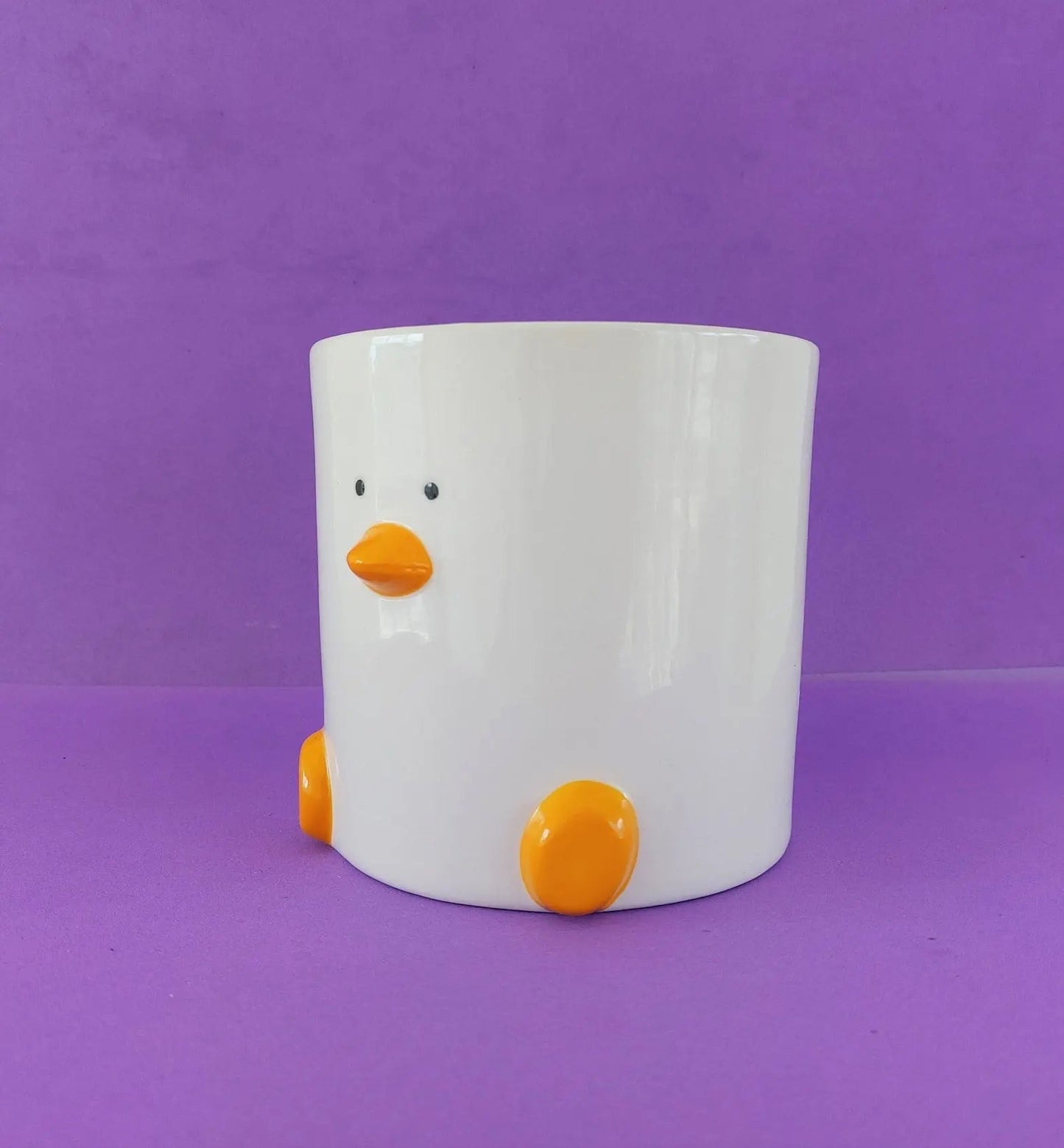 Duck Plant Pot by Haus of Honk – Cute 1L Pot with Drainage 🦆🌿