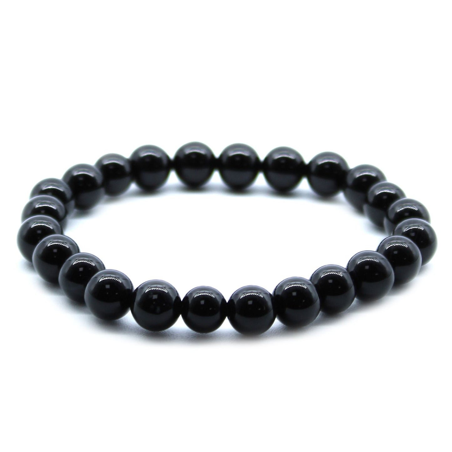🖤 Power Bracelet – Black Agate | Stone of Protection, Success & Courage