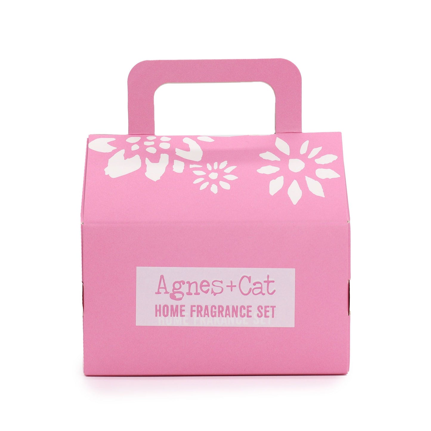 Agnes & Cat Tea & Roses Fragrance Gift Set 🌹🍃 – Oil Burner, Wax Melts & Tealight