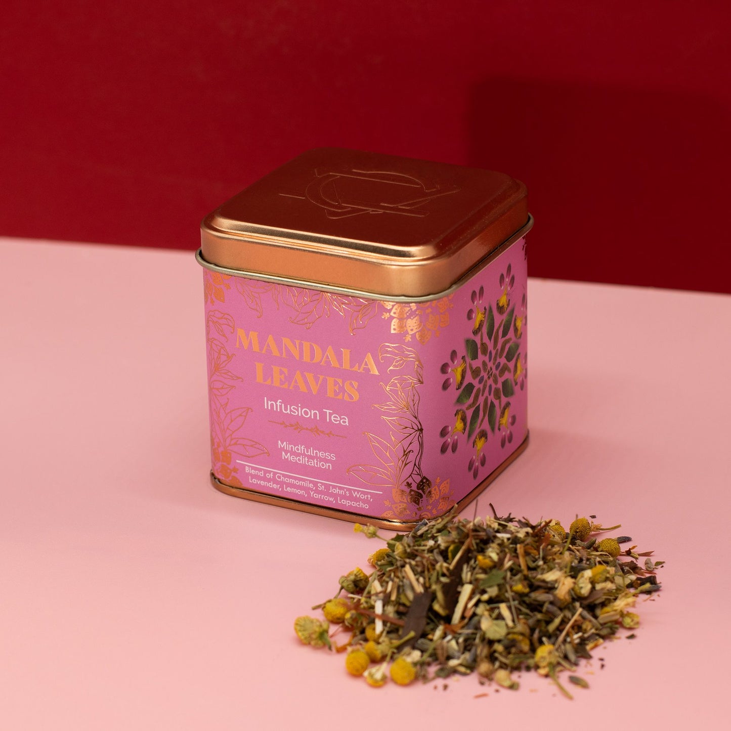 Mindfulness Meditation Tea Blend (50g) – Caffeine-Free Calm in Every Sip 🌿✨