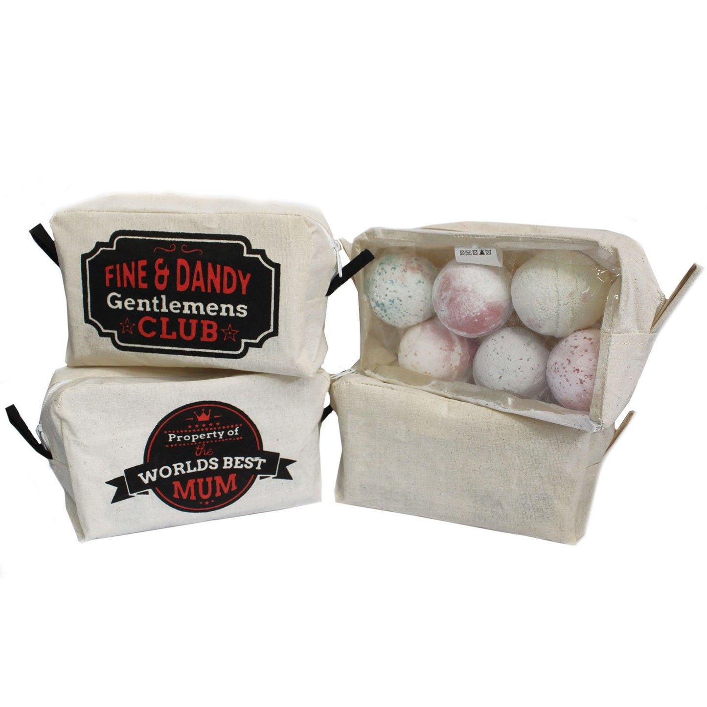 🌸 World's Best Mum Organic Cotton Toiletry Gift Bag – Travel in Style & Comfort 🌸