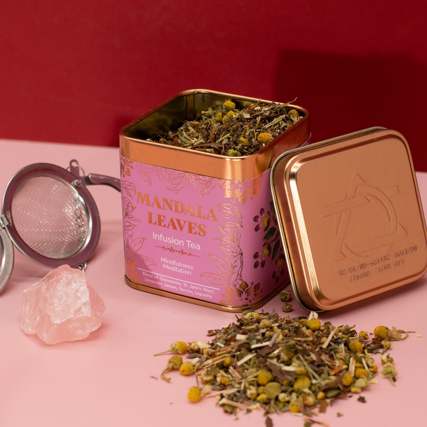 Mindfulness Meditation Tea Blend (50g) – Caffeine-Free Calm in Every Sip 🌿✨