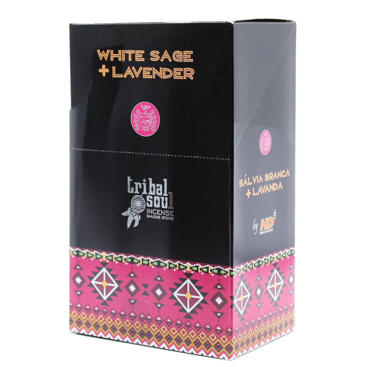 🌿 Tribal Soul White Sage + Lavender Incense Sticks – Purify, Protect & Soothe 🌸