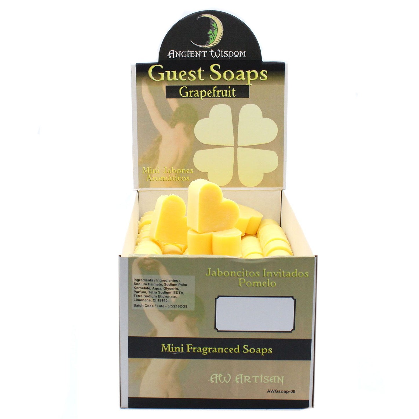 🧡 Heart Guest Soap – Grapefruit Zest Bliss 🍊 | Vegan, SLS & Paraben Free