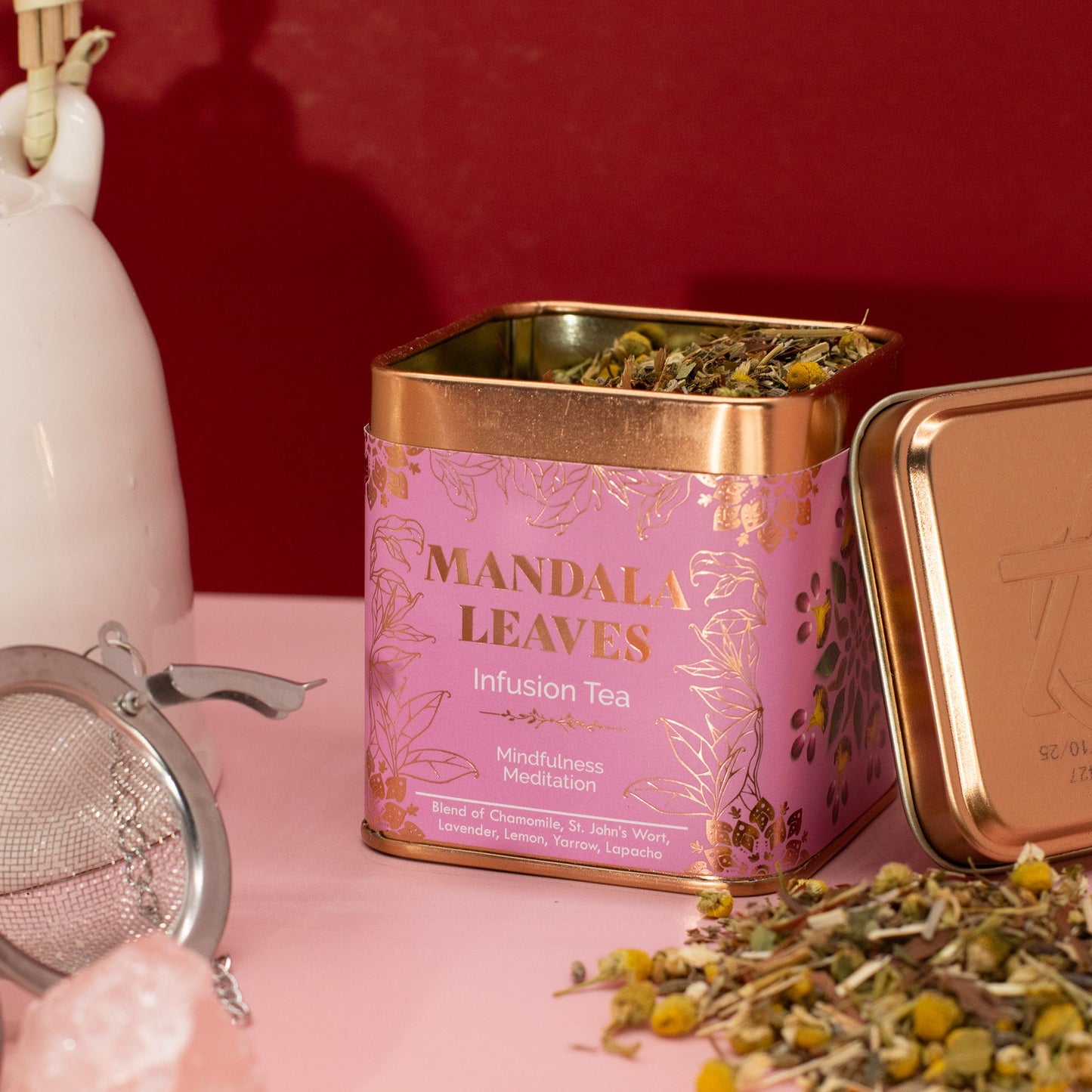 Mindfulness Meditation Tea Blend (50g) – Caffeine-Free Calm in Every Sip 🌿✨