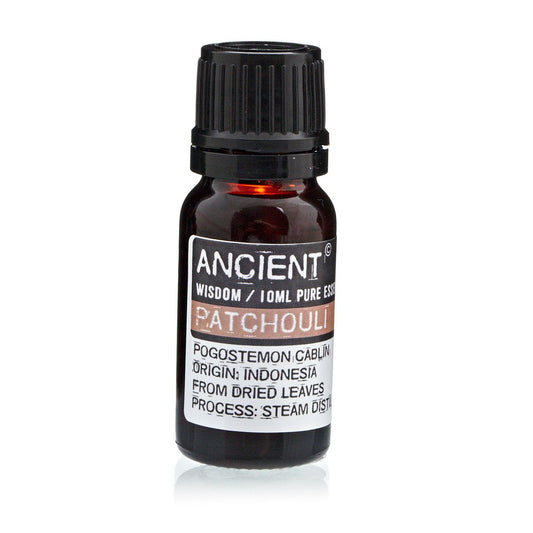 🌿 Patchouli Essential Oil 10ml – Premium Quality, The Real Deal | Pure Pogostemon Cablin from Indonesia 🌿