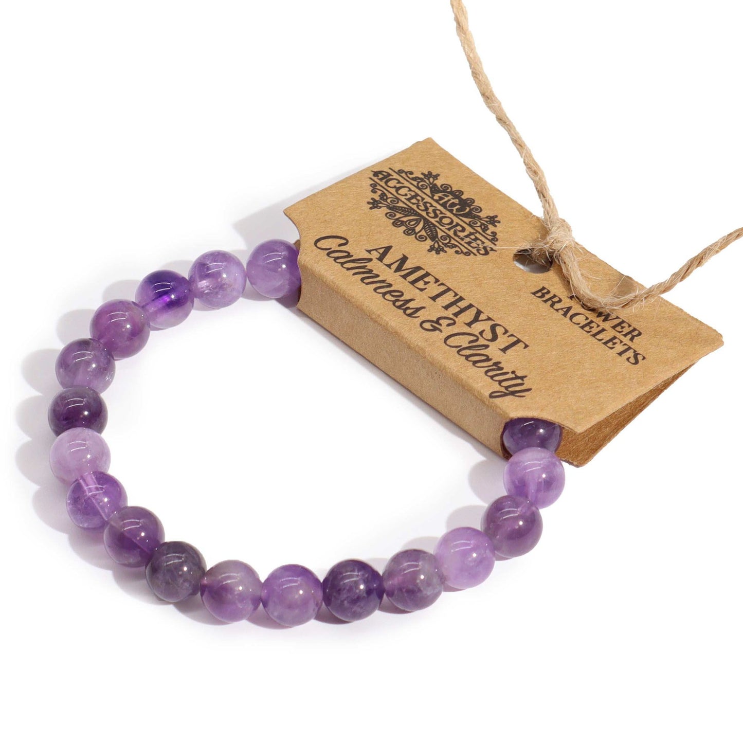 ✨ Amethyst Power Bracelet – Calming Energy & Elegant Style ✨