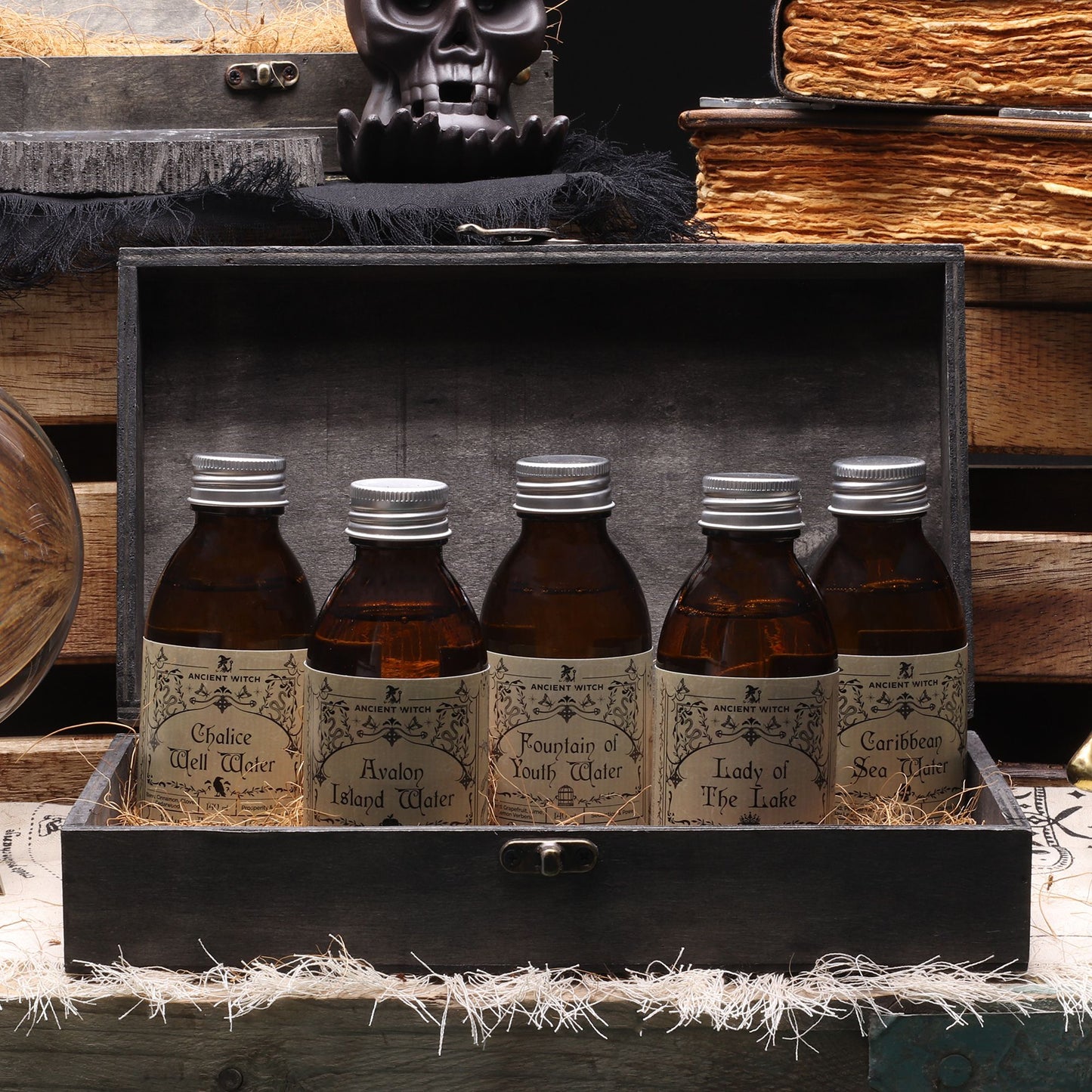 🌊 Ancient Witch Ritual Water – Lady of the Lake | 140 ml Elixir of Inspiration & Creativity 🌿