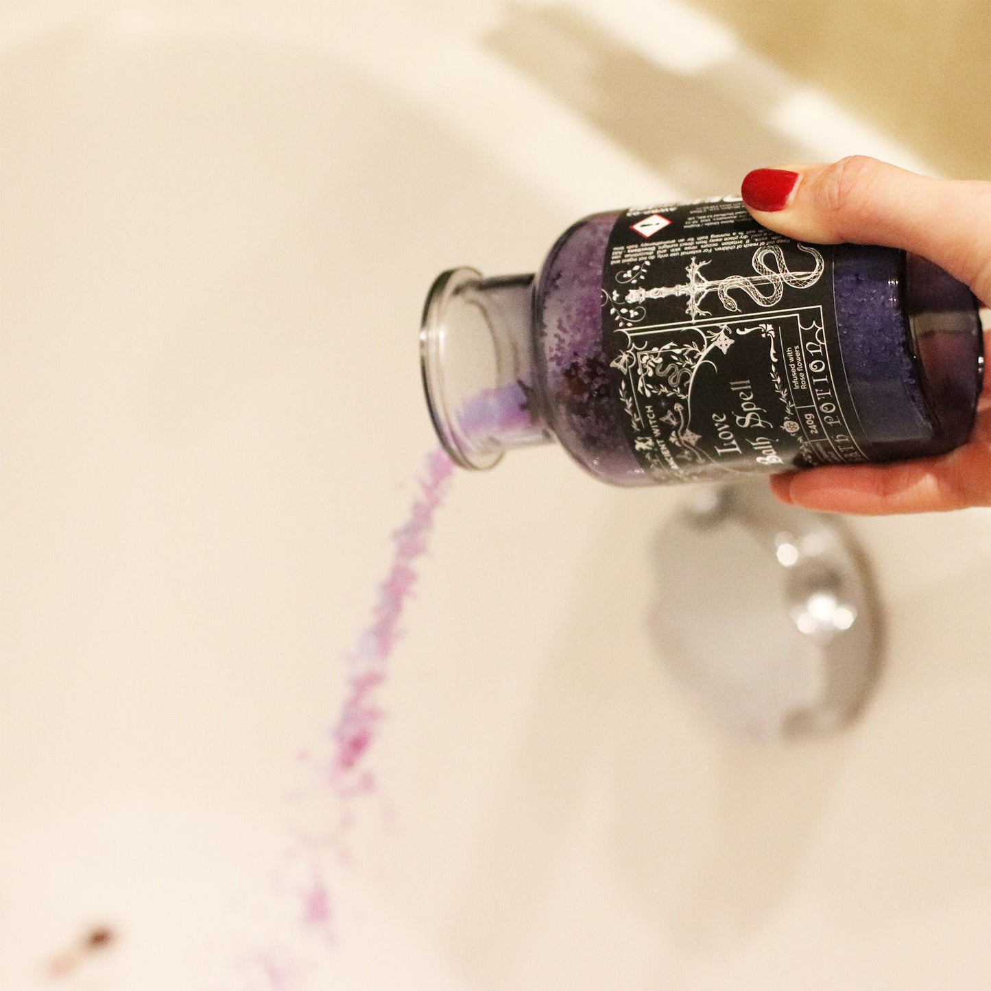 💕 Ancient Witch Love Bath Spell Potion – Rose Quartz Ritual Soak 💕