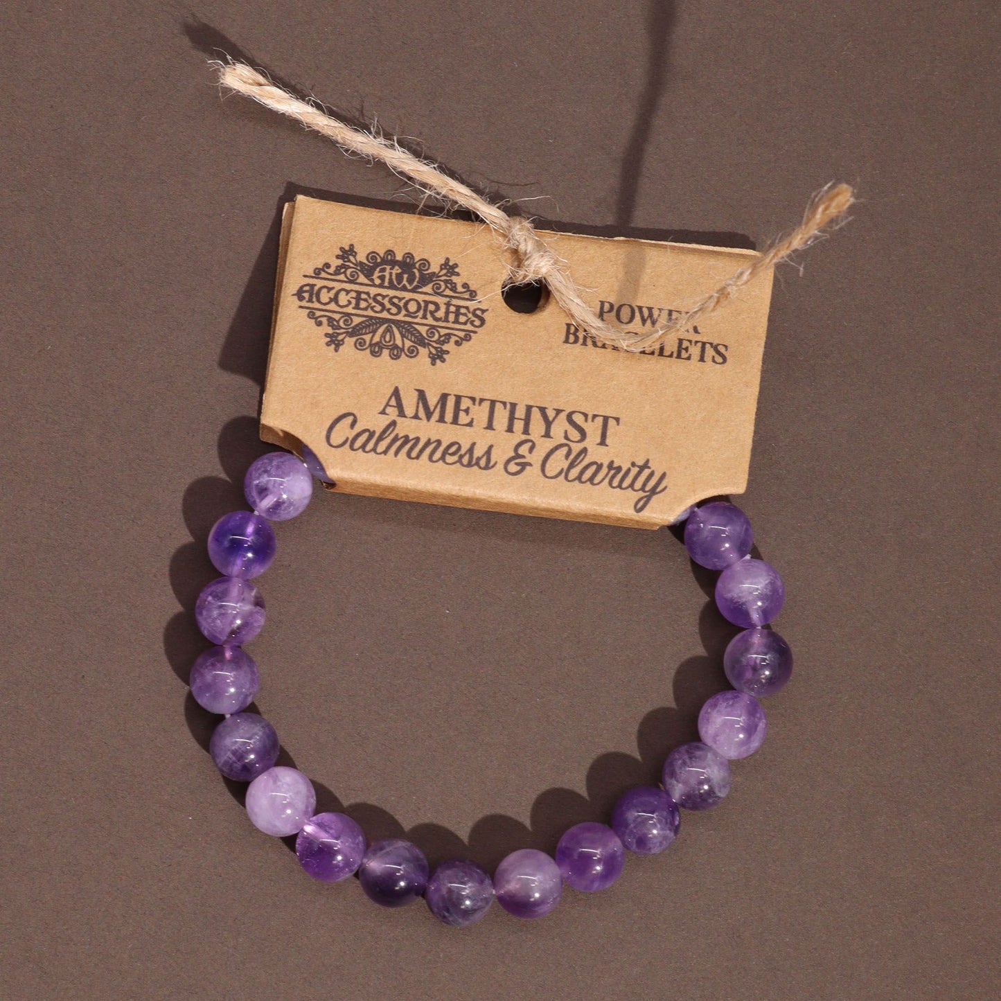 ✨ Amethyst Power Bracelet – Calming Energy & Elegant Style ✨