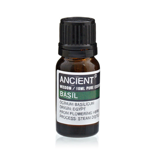 🌿 Basil Essential Oil 10ml – Pure Clarity & Revitalising Aroma | Ocimum Basilicum 🌿