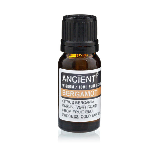 🌿 Bergamot (FCF) Essential Oil – Citrus Bergamia – 10ml – Uplifting & Refreshing Aromatherapy Oil 🍊