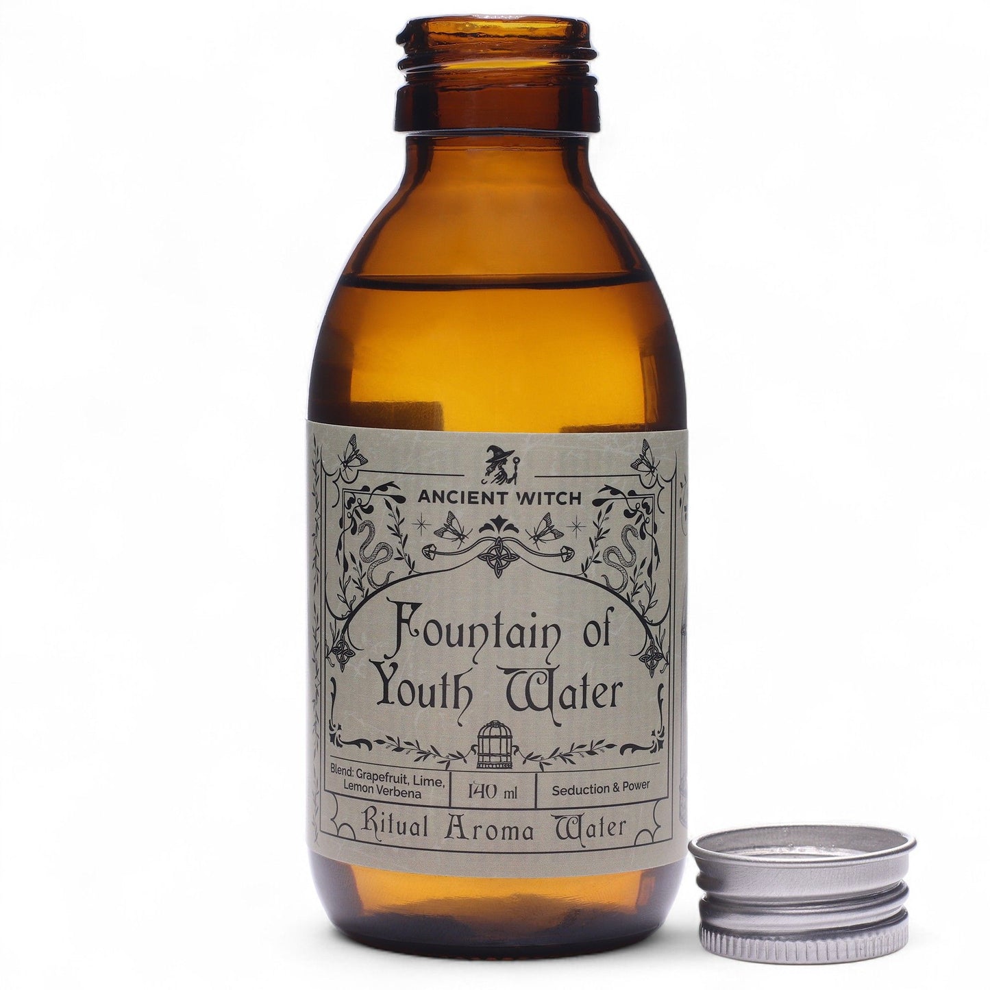🌿 Ancient Witch Ritual Water – Fountain of Youth (140 ml) | Vitality, Purification & Rejuvenation Elixir 🌊