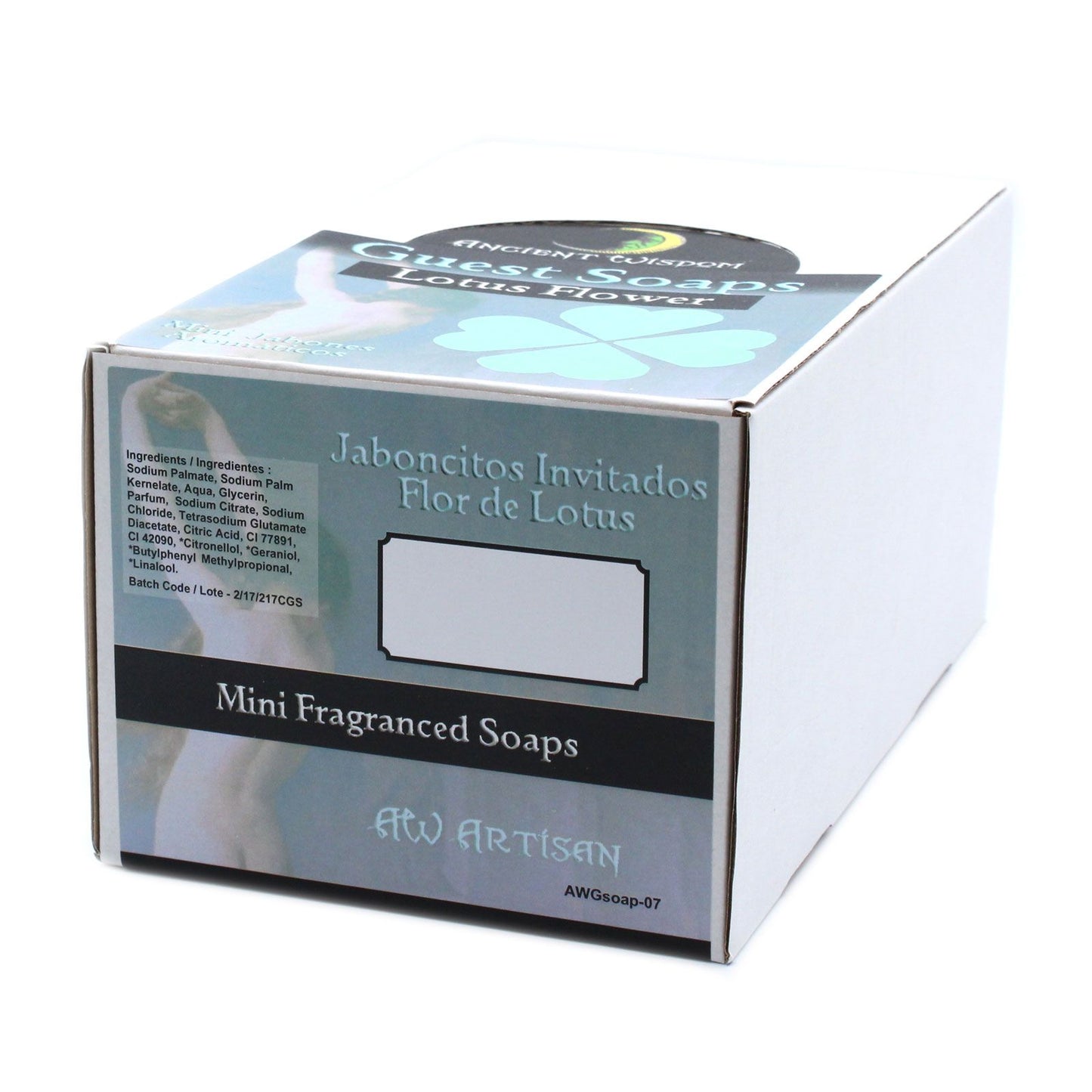 💖 Heart Guest Soap – Lotus Flower 🌸 | SLS-Free & Paraben-Free Handcrafted Luxury Mini Soap